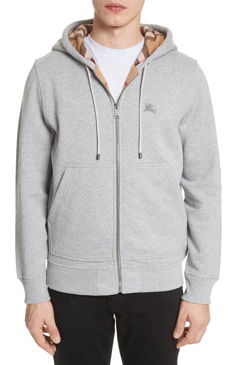 burberry zip up hoodie.